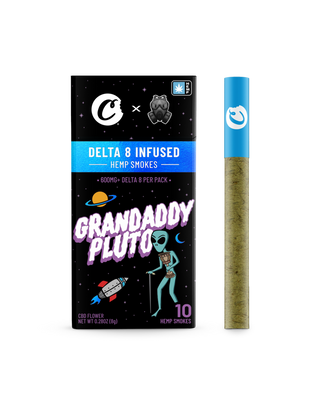 Grandaddy Pluto | Delta 8 Hemp Smokes - 10-pack